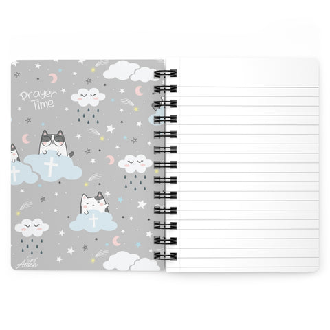 My Little Prayer Book Cat Clouds (Grey)