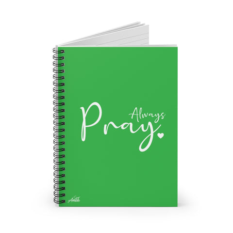 Always Pray Simple Prayer Journal (Green)