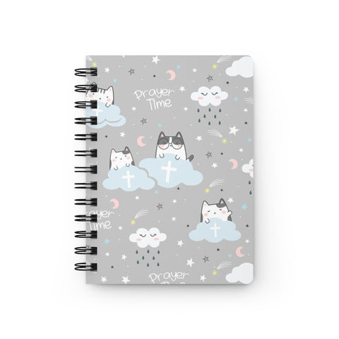 My Little Prayer Book Cat Clouds (Grey)