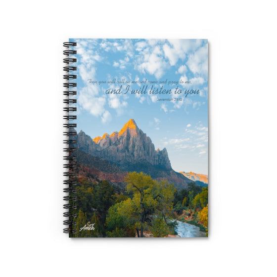 Jeremiah 29:12 Nature Prayer Journal